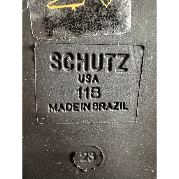 Schutz ALETTA LEATHER SANDAL size 11B New comfy flats for any occasion - Picture 7 of 16